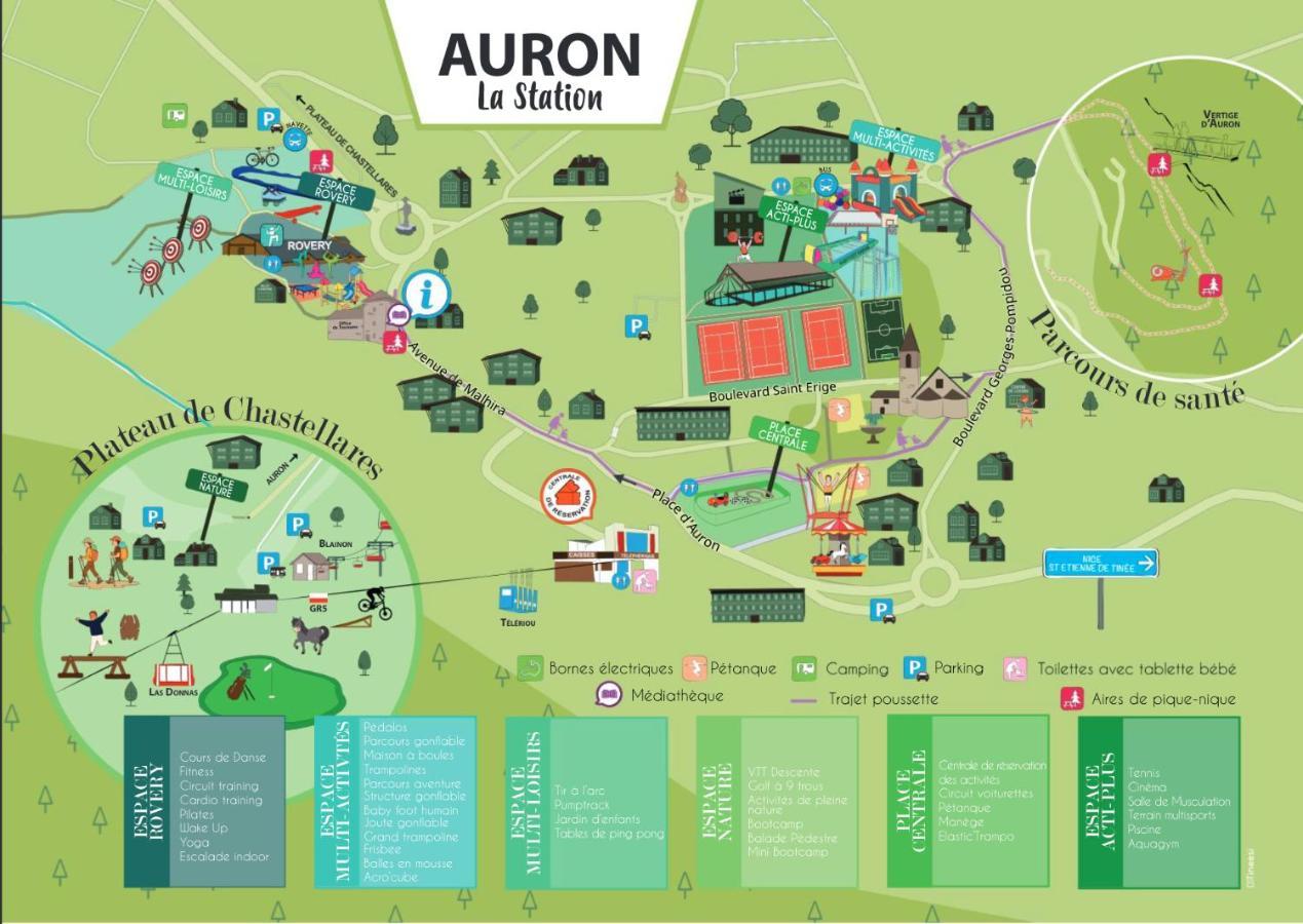 Cosy Appartement Au Calme A Deux Pas Du Centre Auron Εξωτερικό φωτογραφία